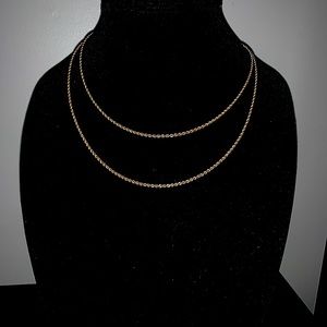 36” 14k Rope Chain